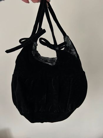 Sac boule velours