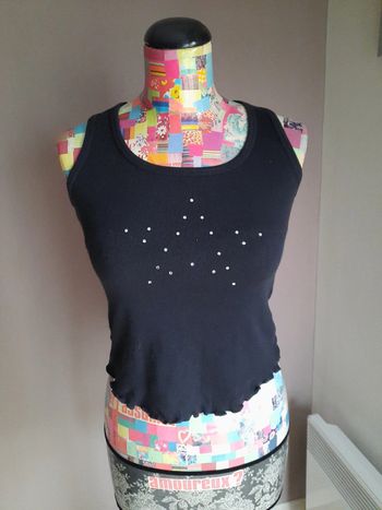 Debardeur noir Taille M