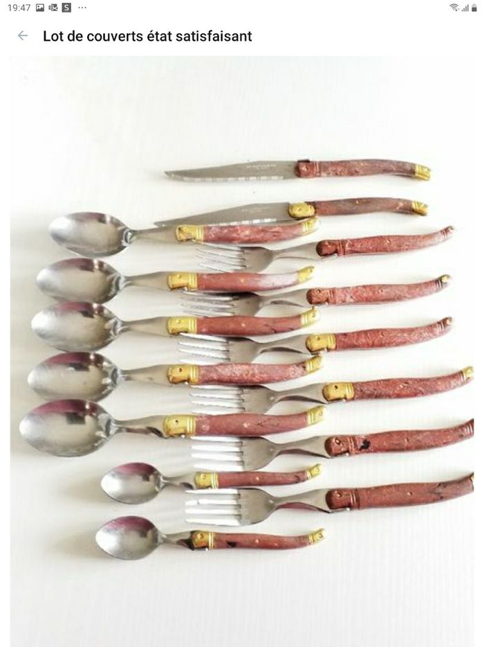 Lot de couverts bon état - photo numéro 2