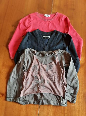 Lot de 3 vêtements mi-saison, fille, 5 ans