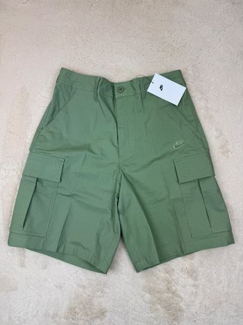 Short Cargo Tissé Nike Vert Neuf Taille 28