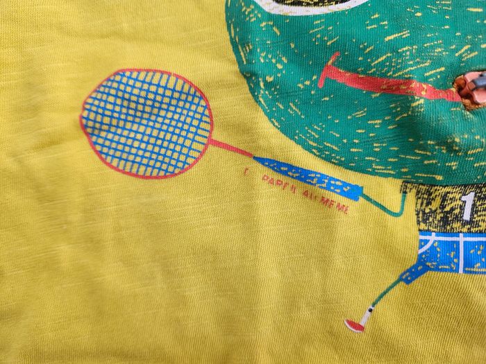 T.shirt manches courtes jaune Du pareil au même 5 ans - photo numéro 5