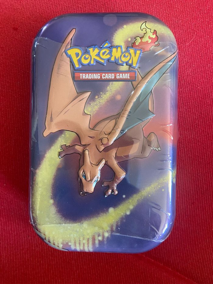Mini tin Pokemon pouvojr de kanto dracaufeu Fr scellé