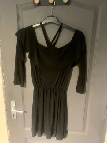 Robe noir Vintage Bazaar - Taille Unique