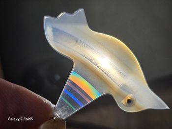 Pendentif en agate rainbow