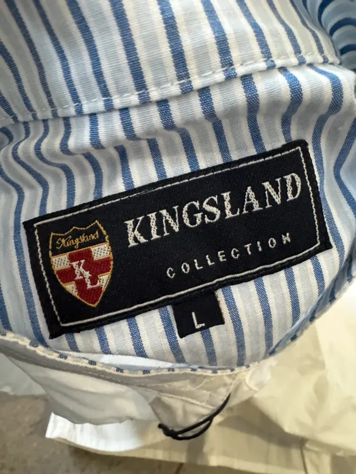 Chemise équitation Kingsland, taille L, neuve, pour femme - photo numéro 5
