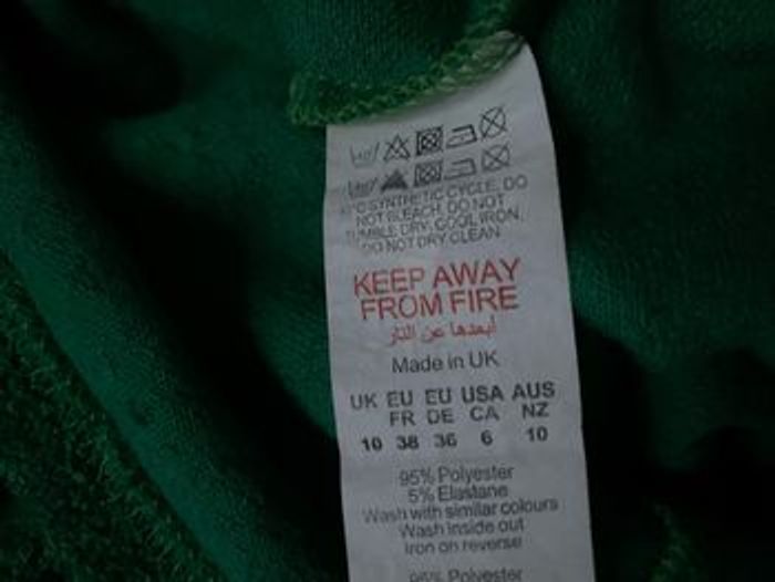 Chemise crop froncé devant vert sapin 38 Prettylittlething - photo numéro 6