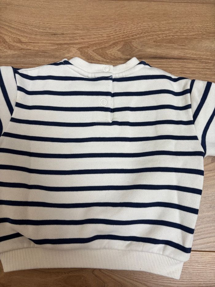 Pull marinière 12 mois - photo numéro 4