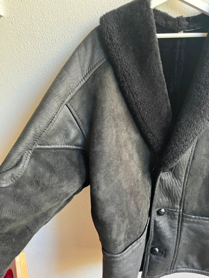 Manteau en mouton retourné Vintage - photo numéro 5
