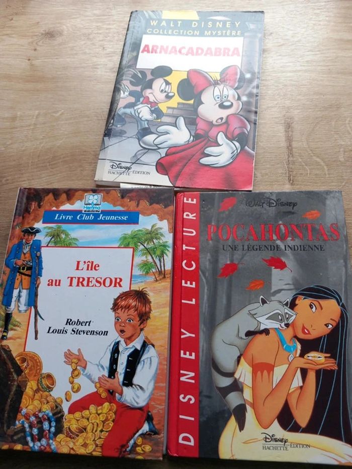 lot de 3 livres