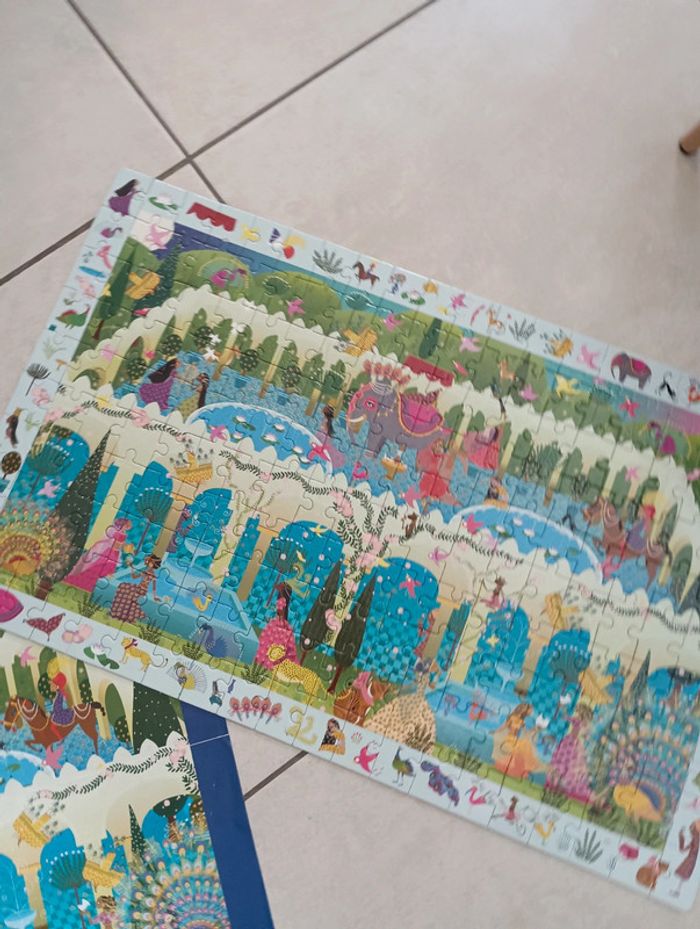 Joli puzzle d'observation 200 pièces de Djeco - photo numéro 2
