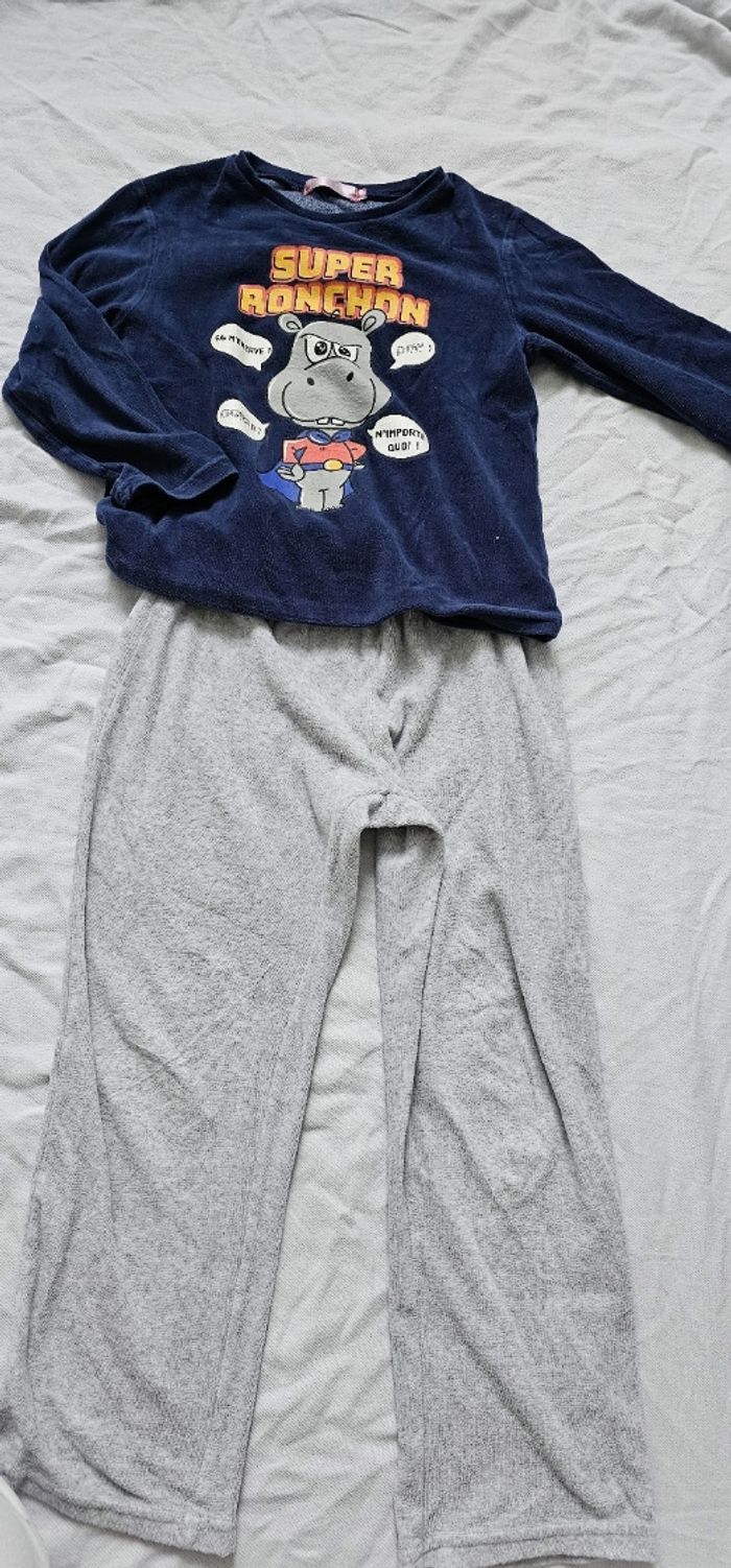 Pyjama deux pièces enfant garçon 8 ans - photo numéro 1