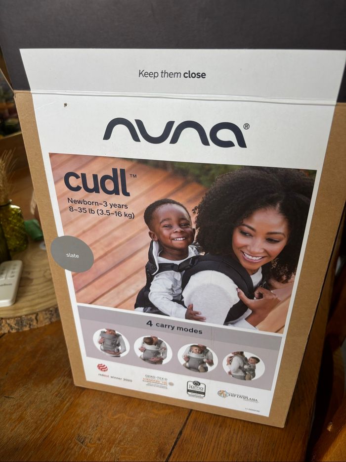 Porte bébé Nuna cudl - photo numéro 2