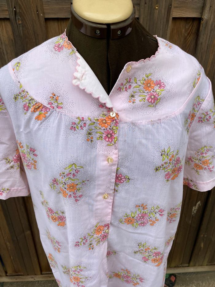 Chemise de nuit fleurie - photo numéro 2
