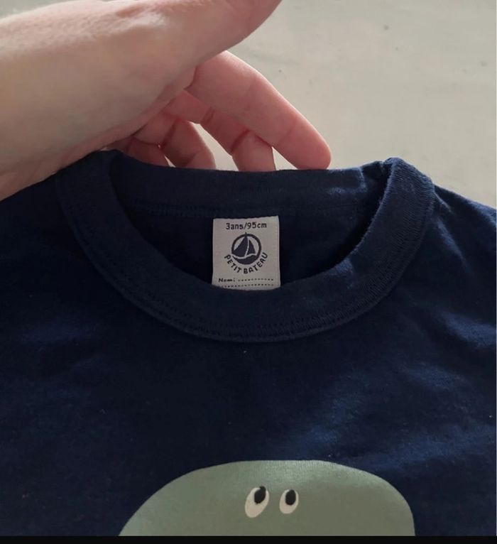 T shirt manches longues 3 ans Petit bateau - photo numéro 2