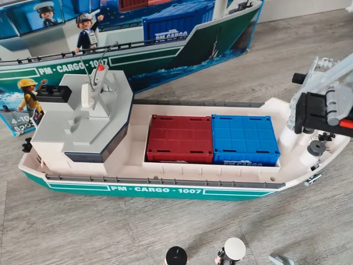 Playmobil 5253 – Cargo avec grue de chargement - photo numéro 2