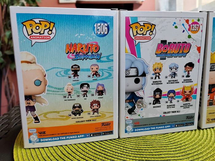Lot de 3 figurines POP - Naruto/Boruto - Mitsuki, Naruto Uzumaki, Ino Yamanaka, Shippuden - photo numéro 5