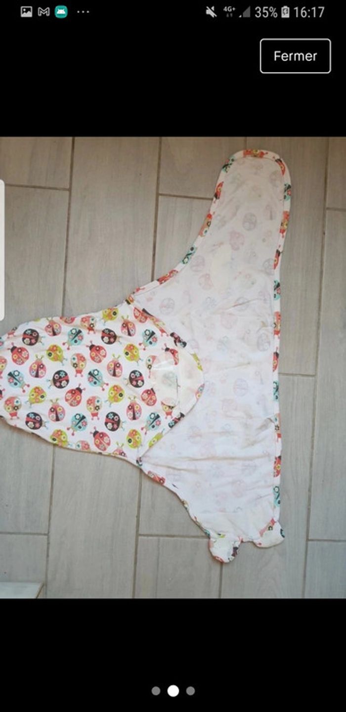 Gigoteuse wrap été  0/6mois - photo numéro 2