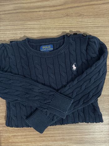 Robe torsade marine fille 6ans