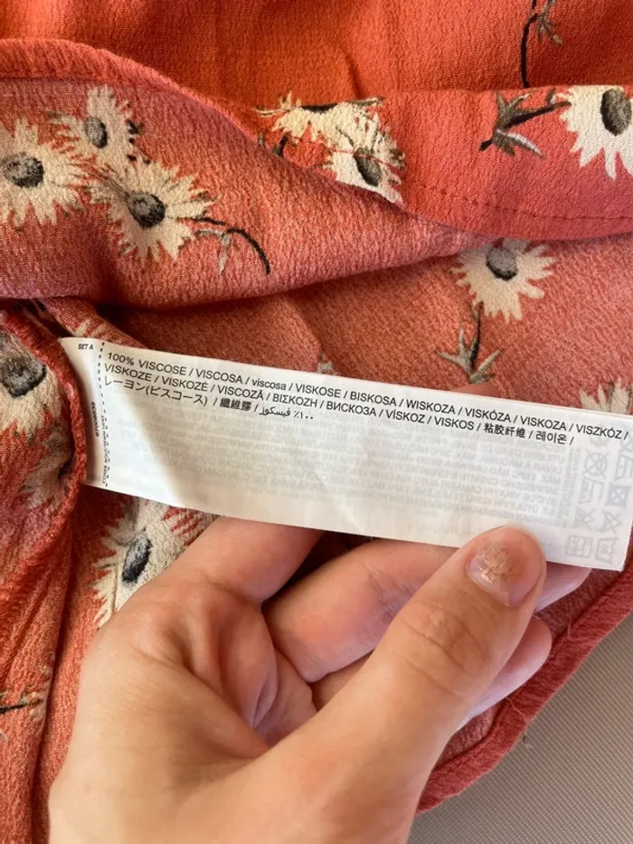 Robe longue Mango à motif taille S - photo numéro 5