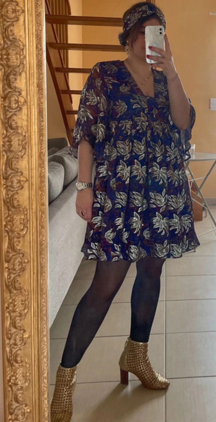 Robe de soirée et bandeau stella & suzie 38