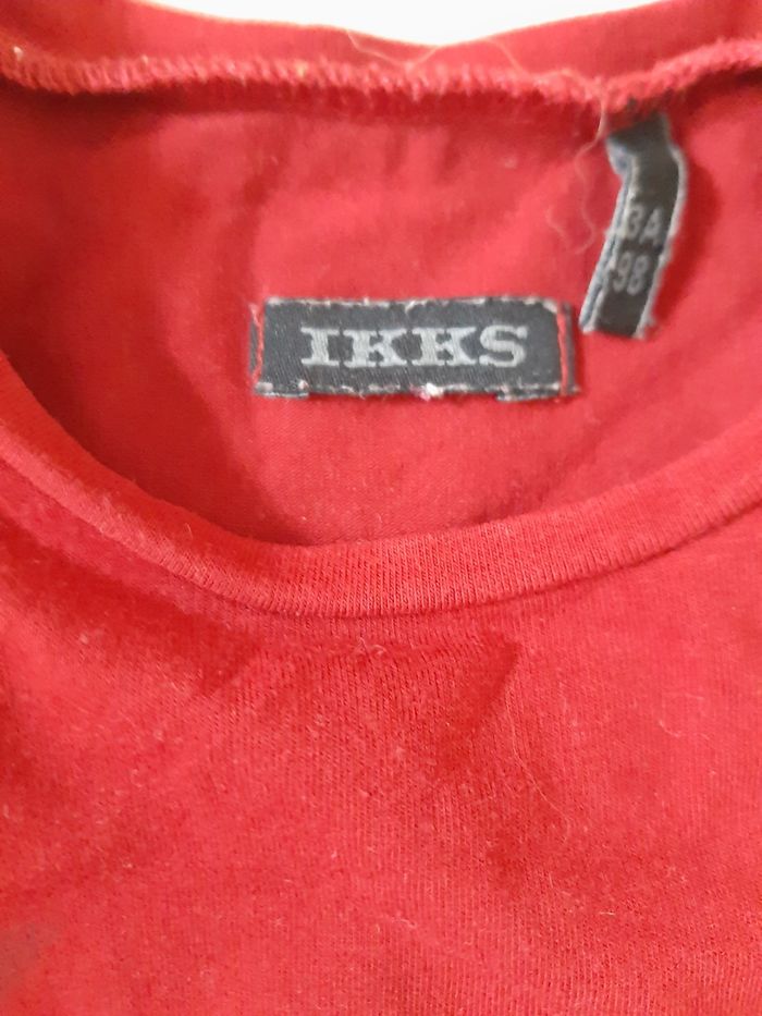 tee-shirt manches longues fille - IKKS - 3 ans - photo numéro 3