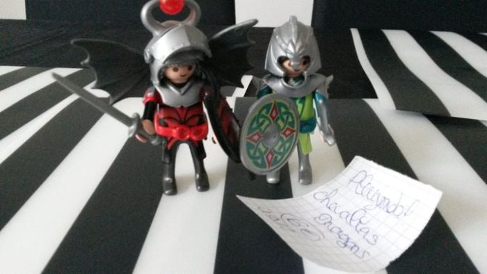 playmobil 4912 chevalier dragon
