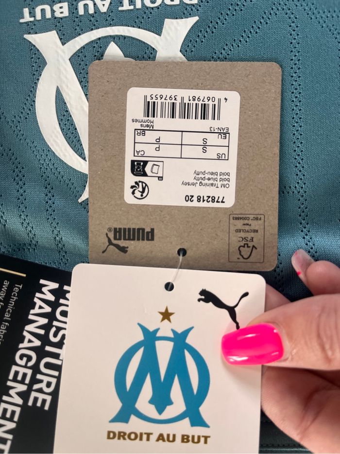 Maillot foot femme l om - photo numéro 4