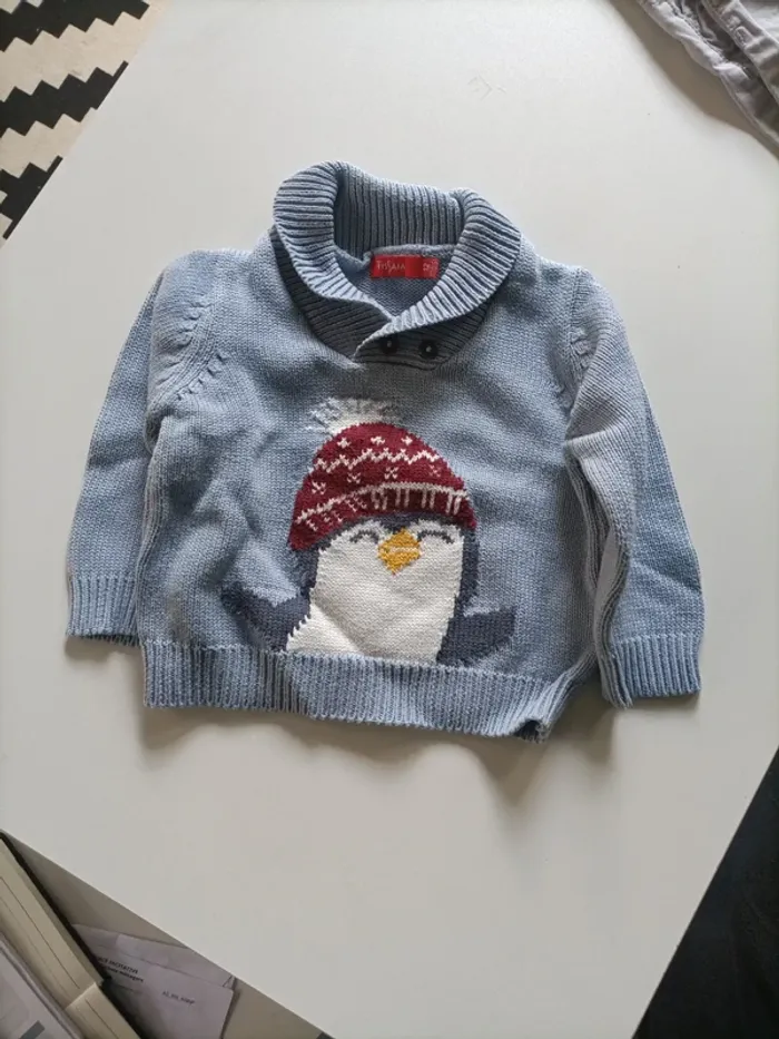 Pull tricot 12 mois