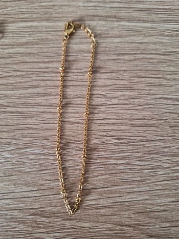 Bracelet de cheville avec petites boules