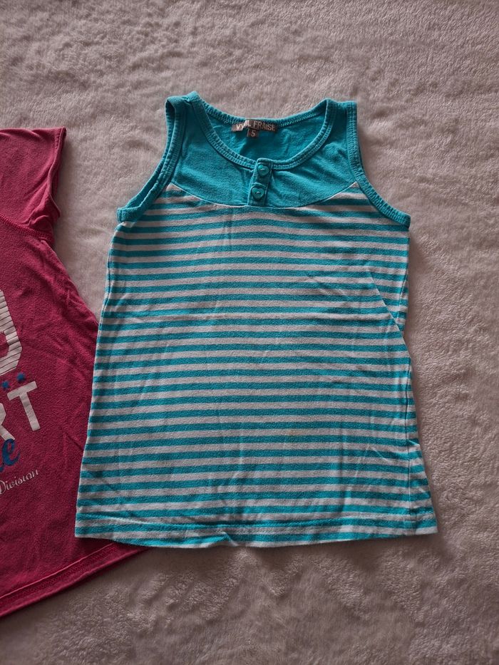 Lot t shirt 5/6 ans - photo numéro 2