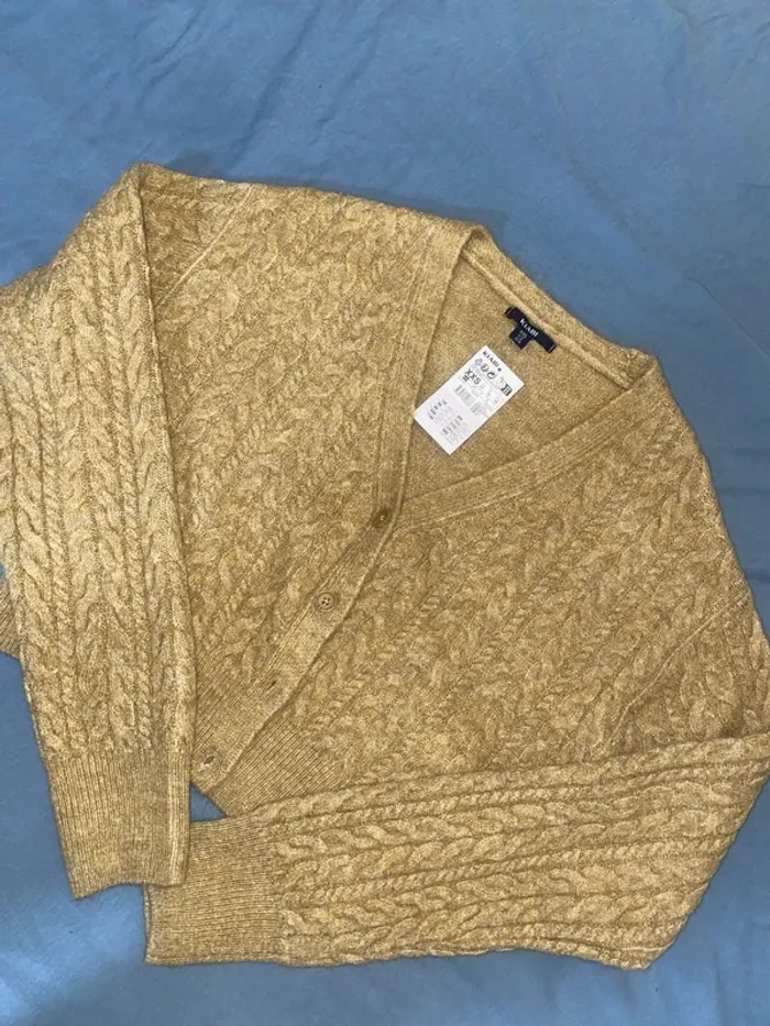 Gilet Crop col v - photo numéro 2