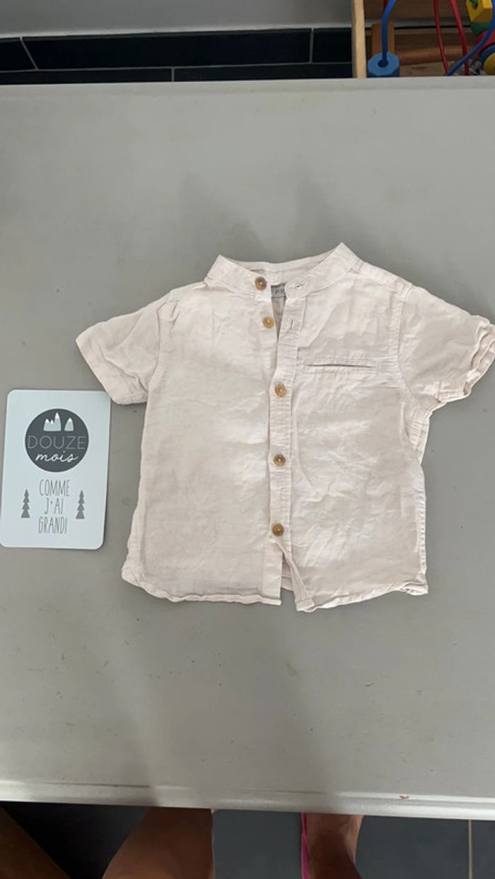 Chemise manches courtes