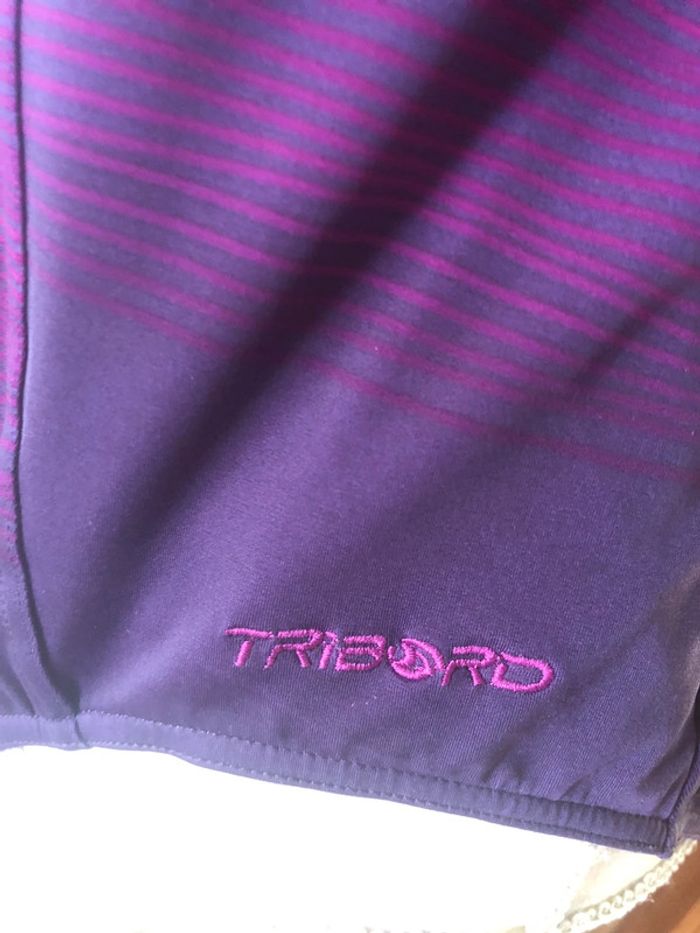 Maillot de bain ombre violet tribord taille 50 très bon état - photo numéro 4