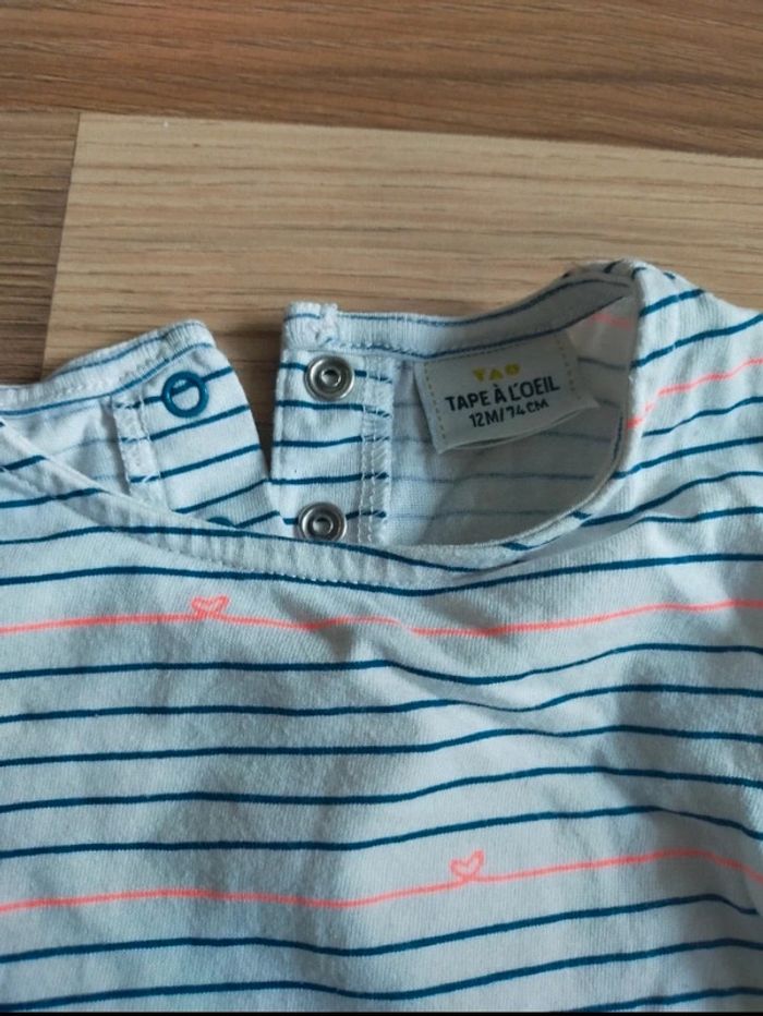 T-shirt 12 mois - photo numéro 2
