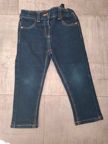 Jeans fille stretch