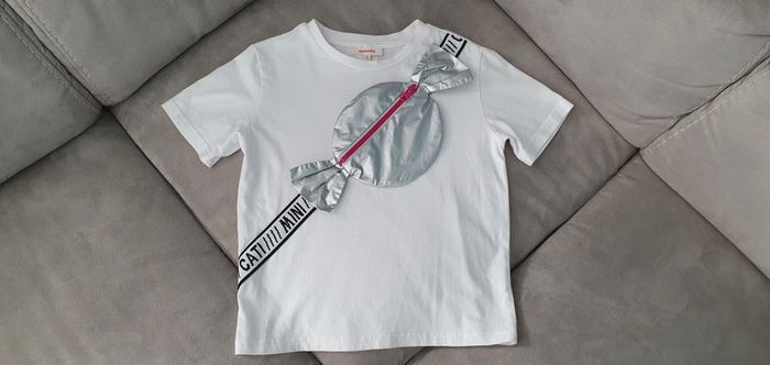 Superbe tee shirt Bonbon 3D Catimini fille 7 ans