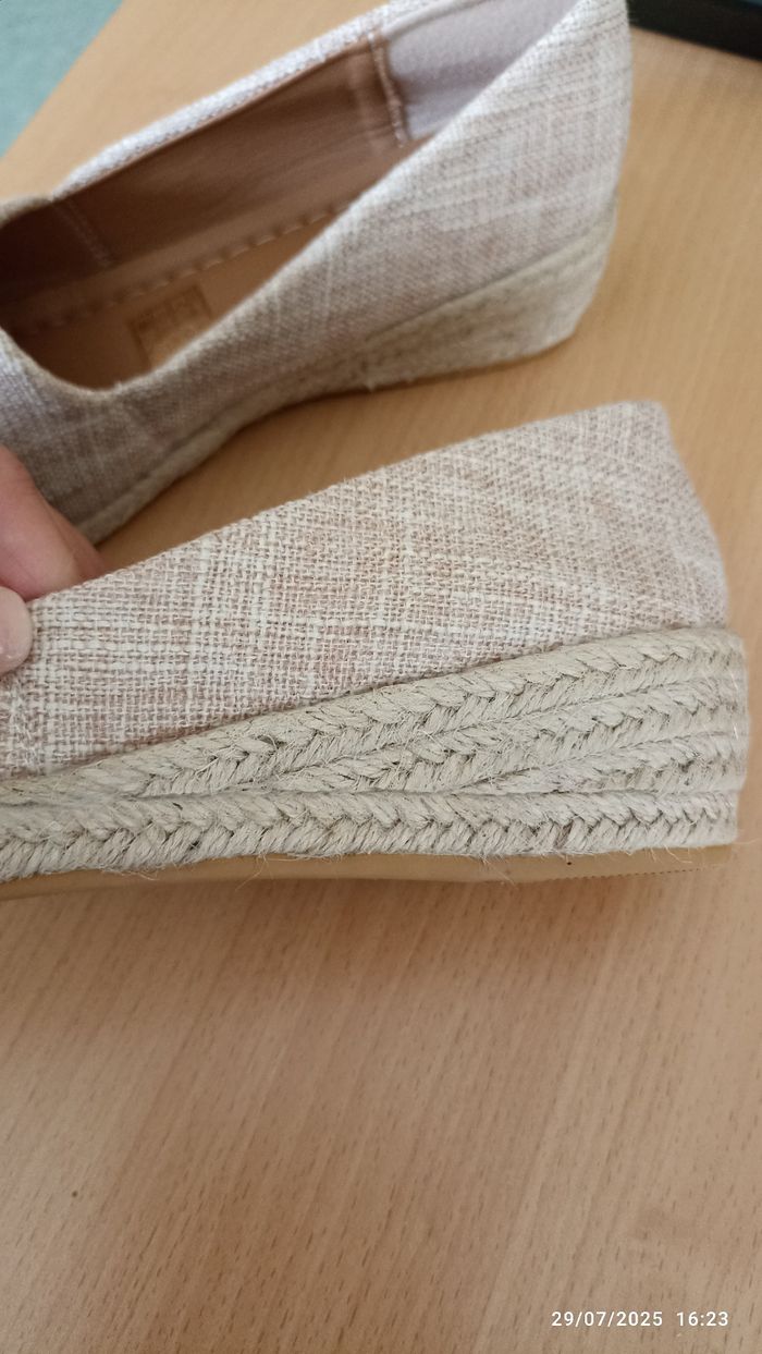 Chaussure femme talon compensé 38 NEUVE - photo numéro 3