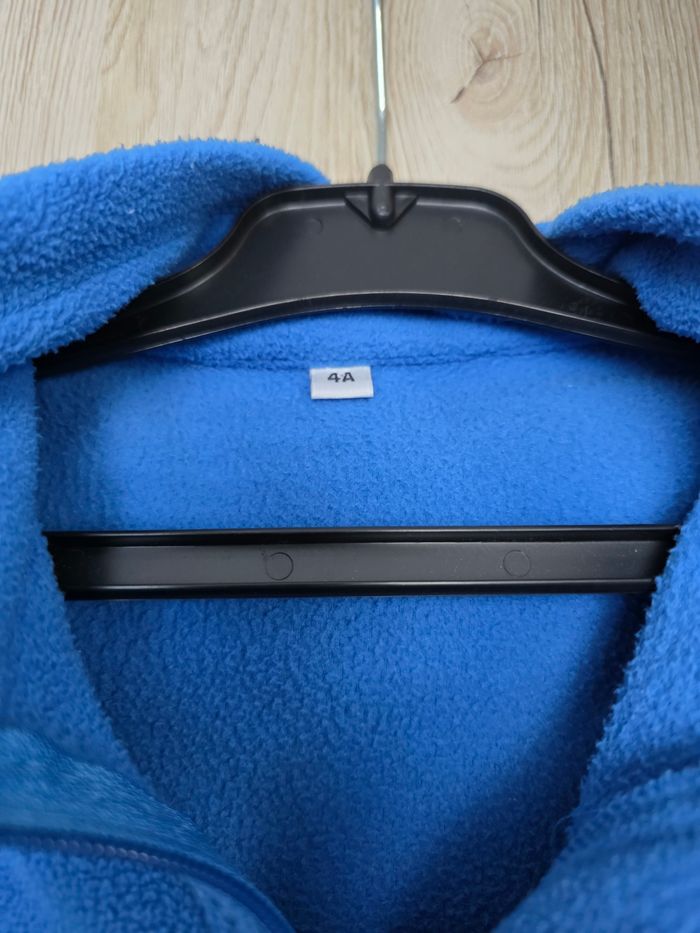 GILET POLAIRE GARÇON BLEU ROI 4ANS - photo numéro 2