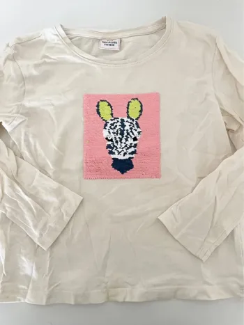 T-shirt zèbre tape à l’œil 5 ans