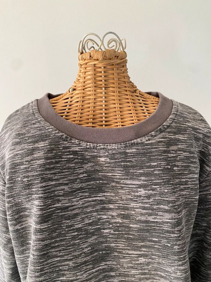 Sweat Blanche Porte gris taille 34/36 - photo numéro 3