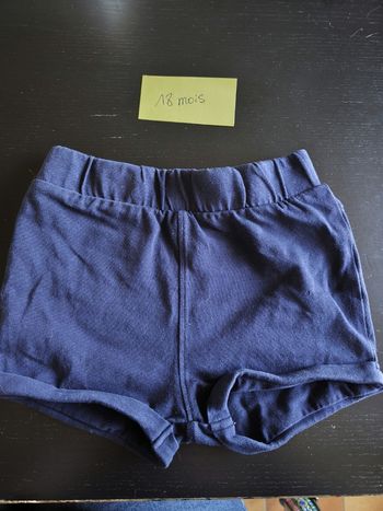 Short bleu