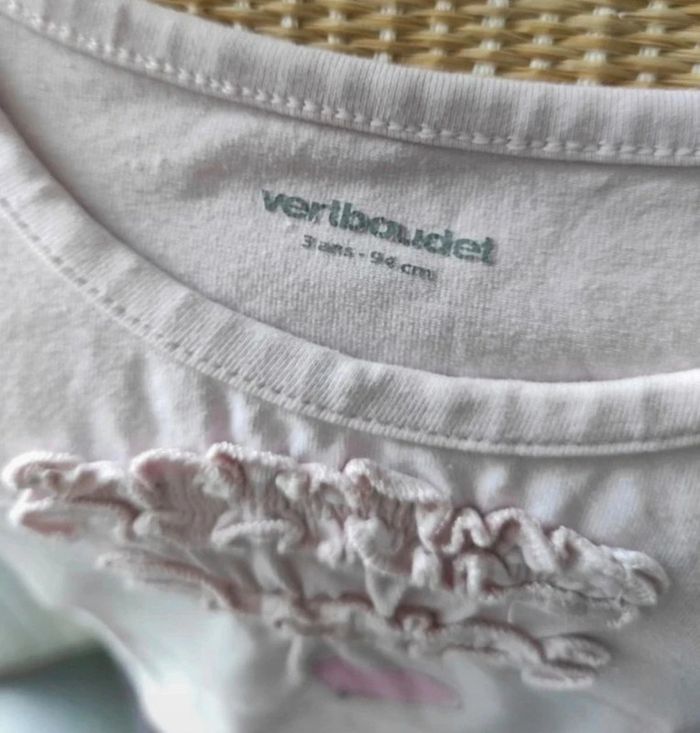 Ensemble pantacourt et tee-shirt Vertbaudet 3 ans - photo numéro 2