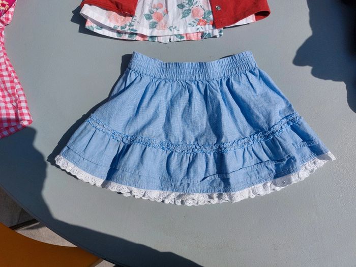 Lot été blouse chemisier gilet jupe - photo numéro 8