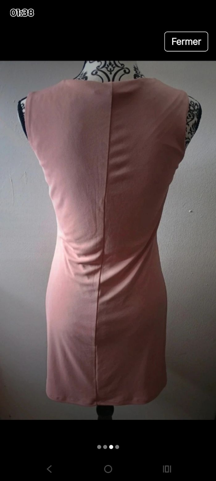 Magnifique robe rose mango - photo numéro 2