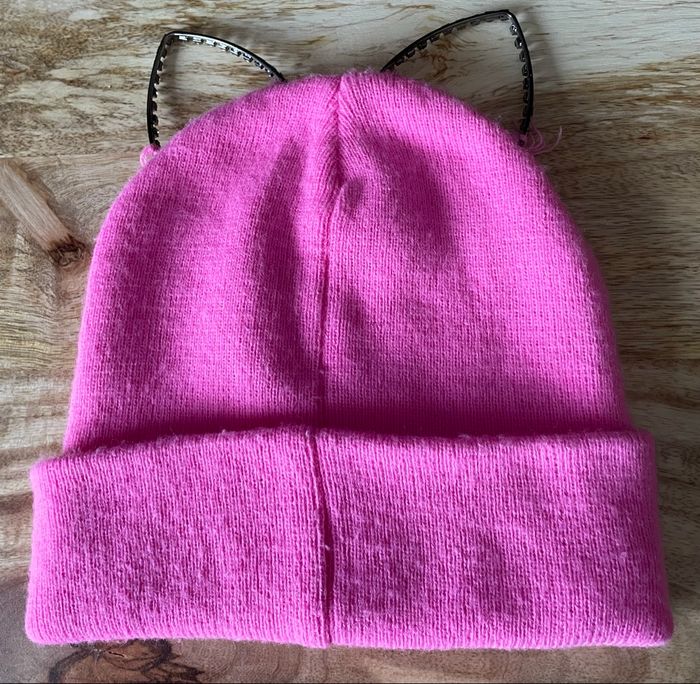 Bonnet Clair’s Rose orné de sequins et Brodé Clair’s taille unique - photo numéro 2