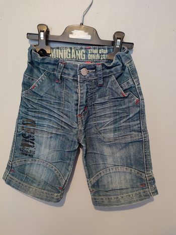 Bermuda en jean 26 mois