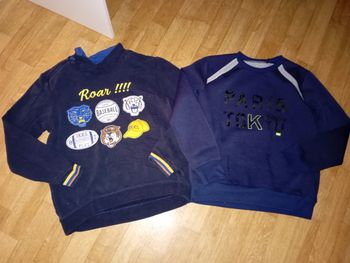 lot 2 sweats IKKS 12 ans
