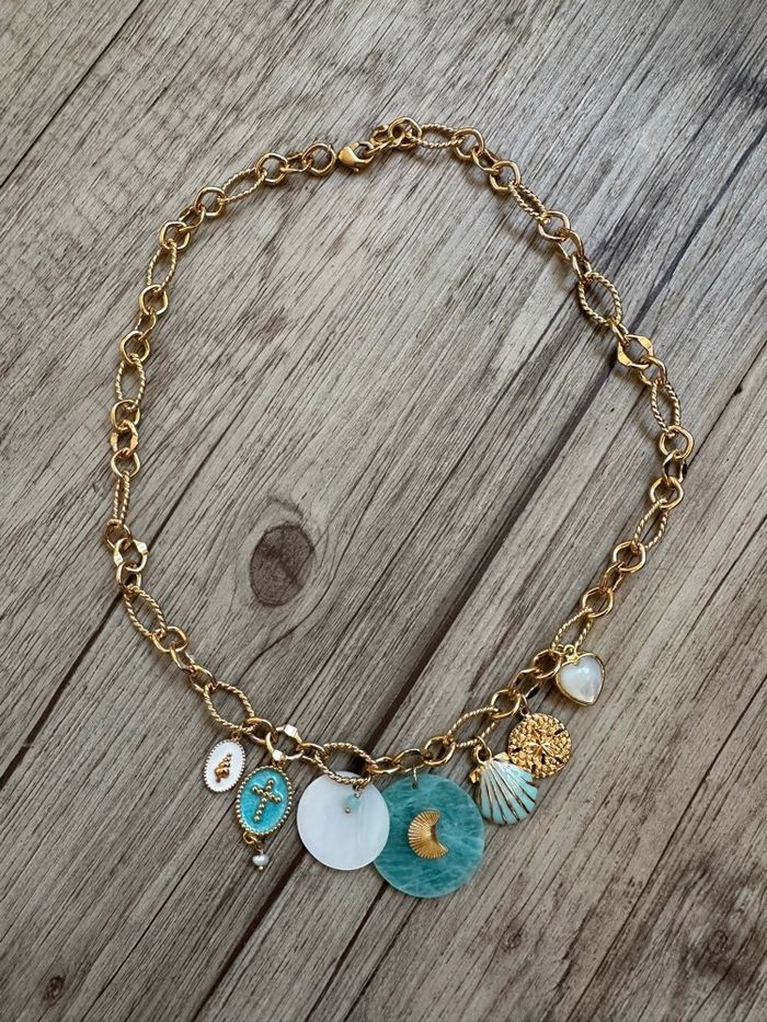 Collier l’atelier des dames breloques 45 cm - photo numéro 6