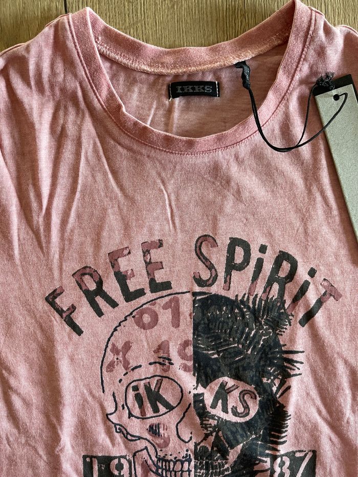 Tee shirt ikks taille 10 ans neuf avec étiquettes - photo numéro 2